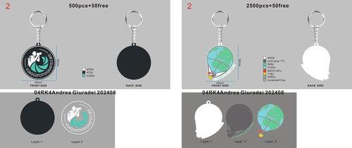 Custom Rubber Keychains - 04RK4Andrea Giuradei 202408