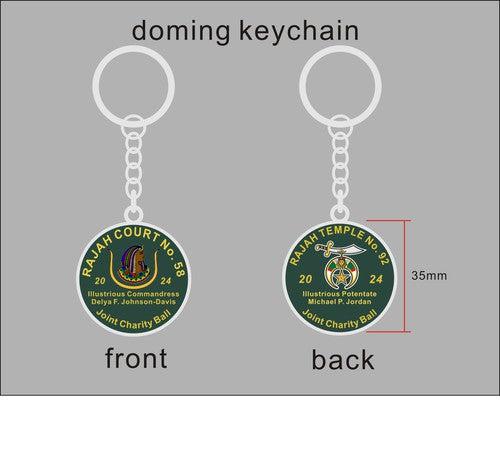 custom doming keychains-05-Doming Keychain