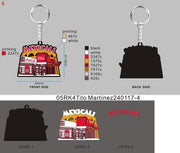 Custom rubber keychains-05RK4Tito Martínez240117