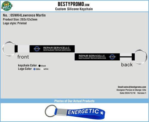 custom wristband keychains-05WK4Lawrence Martin