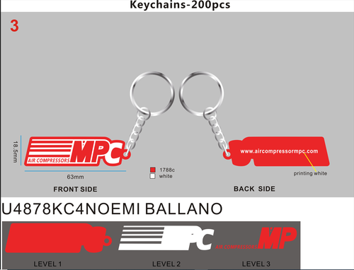 CUSTOM RUBBER KEYCHAIN 07KY4Noemi Euromaquinas-REORDER