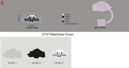 Custom Straw Topper 07ST4Matthew Kyser- reorder