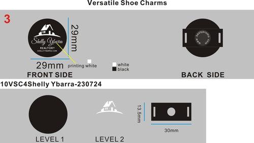 CUSTOM VERSATILE SHOE CHARMS - 10VSC4Shelly Ybarra-230724