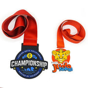 Custom PVC Medal with Customizable Lanyard