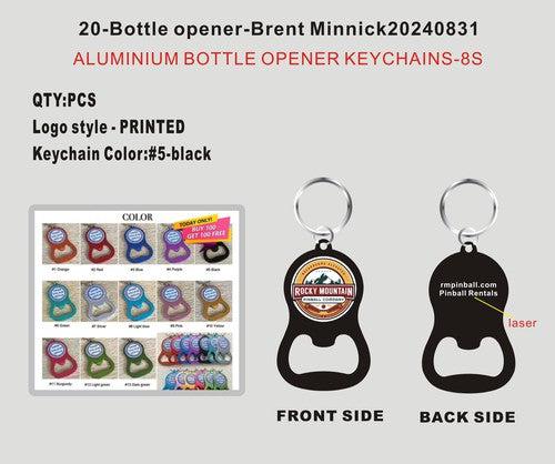 CUSTOM OPENER KEYCHAINS-20-Bottle opener-Brent Minnick