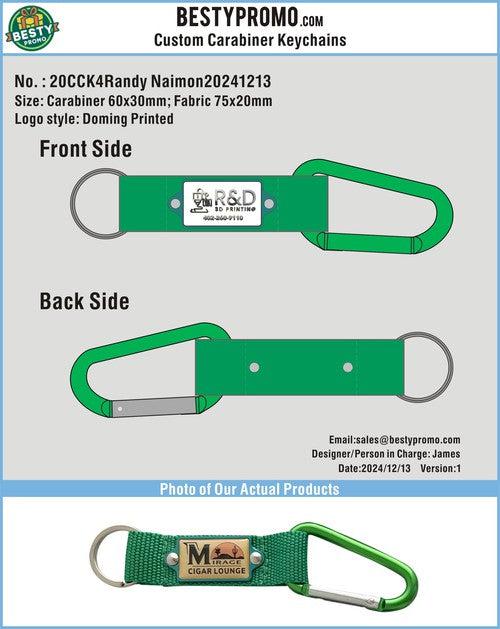 Carabiner Keychain-20CKY4Randy Naimon