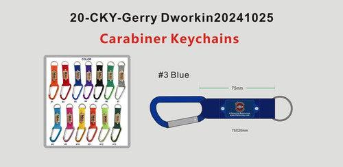 Custom Carabiner Keychains-20CK4Gerry Dworkin