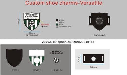 CUSTOM VERSATILE SHOE CHARMS-20VCC4Stephanie Brizard