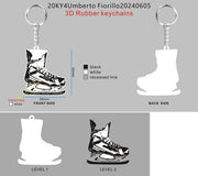 CUSTOM SHOE CHARMS AND KEYCHAINS-20KY4Umberto Fiorillo