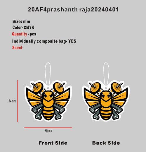 Custom keychains+Air freshiener - 20KY4prashanth raja