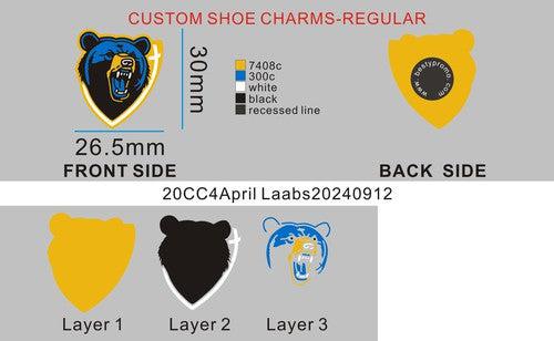 CUSTOM SHOE CHARMS-20CC4April Laabs