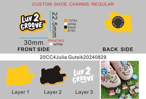 CUSTOM SHOE CHARMS-20CC4Julia Gutsik