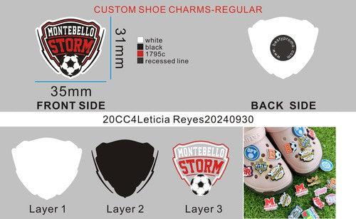 CUSTOM SHOE CHARMS-20CC4Leticia Reyes