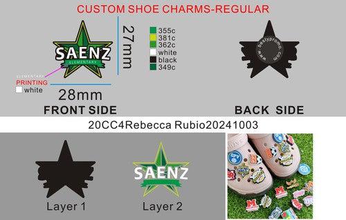 CUSTOM SHOE CHARMS-20CC4Rebecca Rubio