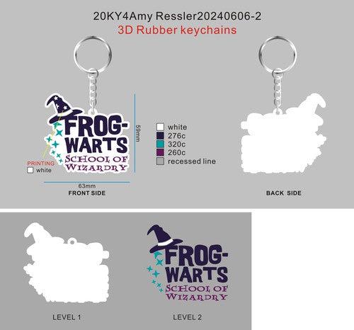 CUSTOM RUBBER KEYCHAINS - 20KY4Amy Ressler