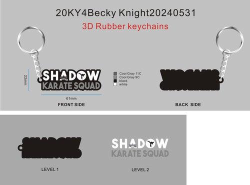 CUSTOM RUBBER KEYCHAINS - 20KY4Becky Knight