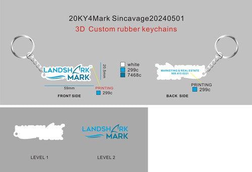 CUSTOM RUBBER KEYCHAINS - 20KY4Mark Sincavage