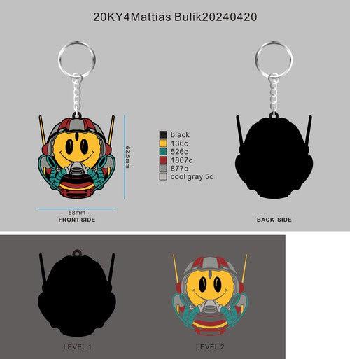 CUSTOM RUBBER KEYCHAINS - 20KY4Mattias Bulik