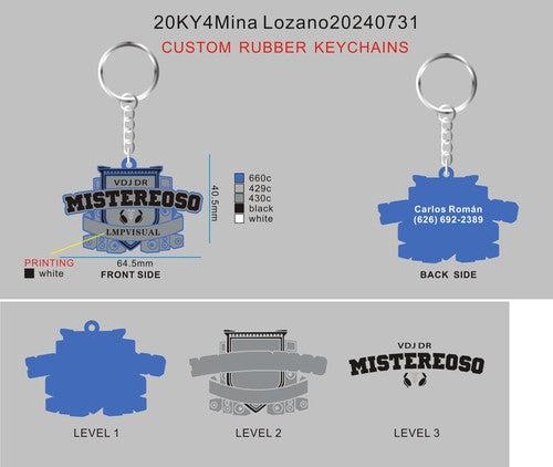 CUSTOM RUBBER KEYCHAINS-20KY4Mina Lozano