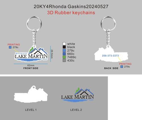 CUSTOM RUBBER KEYCHAINS -20KY4Rhonda Gaskins