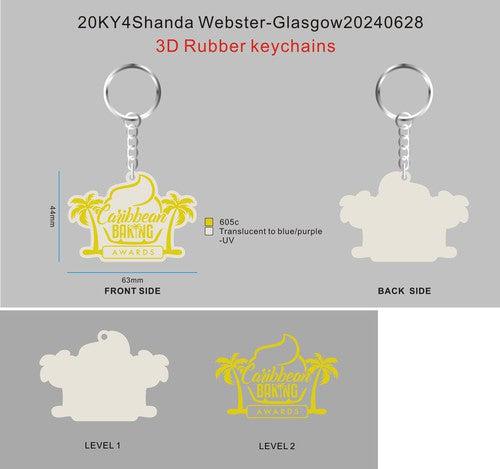 CUSTOM UV RUBBER KEYCHAINS-20KY4Shanda Webster-Glasgow