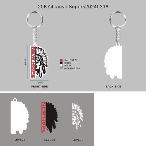 CUSTOM RUBBER KEYCHAINS -20KY4Tanya Segars