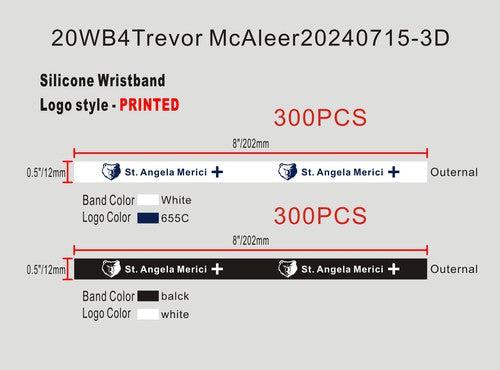 CUSTOM SILICONE WRISTBANDS-20WB4Trevor McAleer