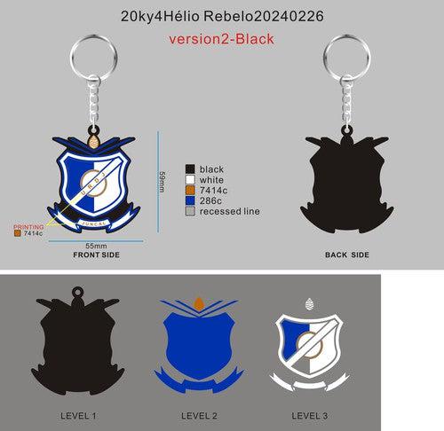 CUSTOM RUBBER KEYCHAINS - 20ky4Hélio Rebelo