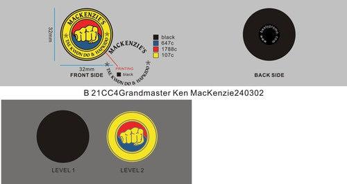 CUSTOM CHARMS-21CC4Grandmaster Ken MacKenzie