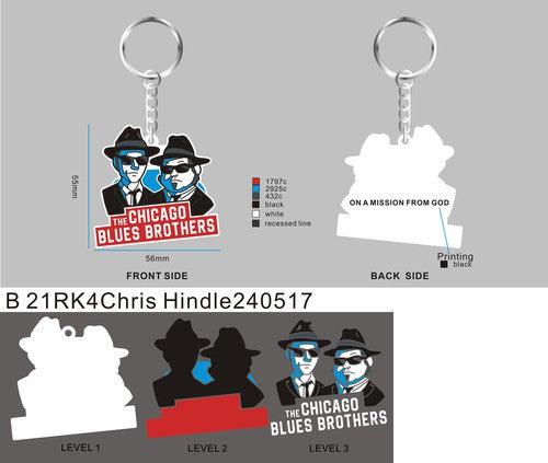 CUSTOM RUBBER KEYCHAIN 21RK4Chris Hindle