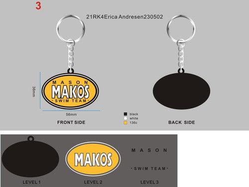 CUSTOM RUBBER KEYCHAIN AND CUSTOM CHARMS-21Erica Andresen