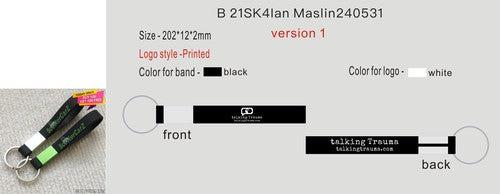 Silicone Keychain 21SK4Ian Maslin