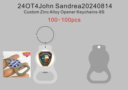 Custom Zinc Alloy Opener Keychains-8S - 24OT4John Sandrea20240814