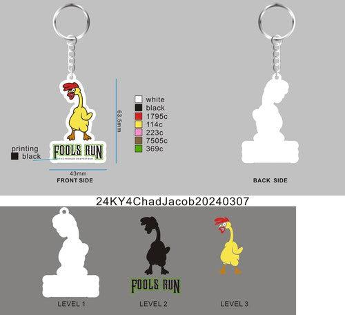 CUSTOM RUBBER KEYCHAINS - 24KY4ChadJacob20240307