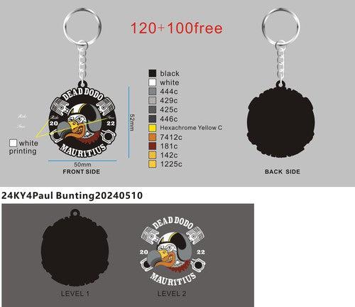 CUSTOM RUBBER KEYCHAINS - 24KY4Paul Bunting20240510