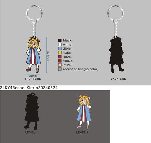 CUSTOM RUBBER KEYCHAINS - 24KY4Rechel Klerin20240524