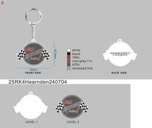 CUSTOM 3D DIE CUT RUBBER KEYCHAINS-25RK4Hearnden240704-1