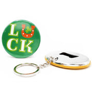 Personalized Metal Tin Bottle Opener Keychain