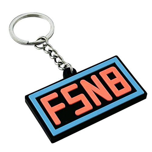 Double-Sided 3D Rubber Keychain