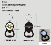 Rubber keychain and Air freshener and Bottle openers 21RK4L J Knecht