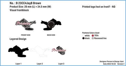 CUSTOM CHARMS-23CC4JayB Brown241022