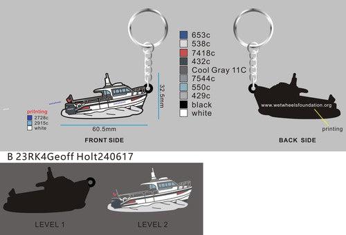 CUSTOM RUBBER KEYCHAIN-23RK4Geoff Holt240617