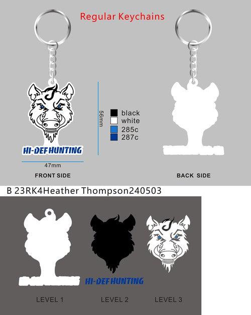 CUSTOM RUBBER KEYCHAIN-23RK4Heather Thompson240503