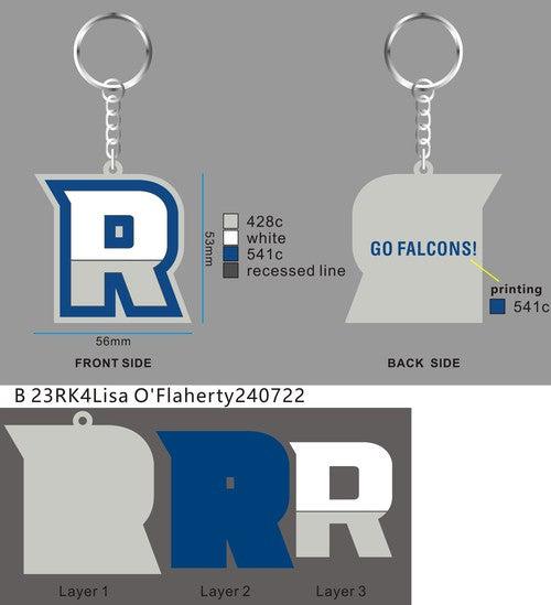 CUSTOM RUBBER KEYCHAIN-23RK4Lisa O&