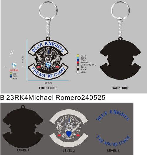 CUSTOM RUBBER KEYCHAIN-23RK4Michael Romero240525