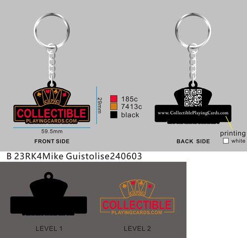 CUSTOM RUBBER KEYCHAIN-23RK4Mike Guistolise240603