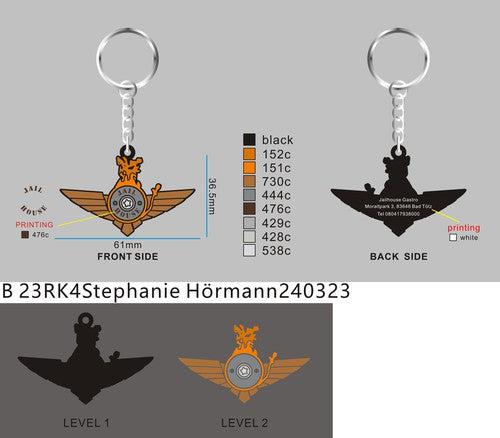 CUSTOM RUBBER KEYCHAIN-23RK4Stephanie Hörmann240323