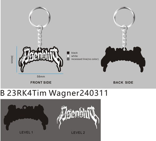 CUSTOM RUBBER KEYCHAIN-23RK4Tim Wagner240311