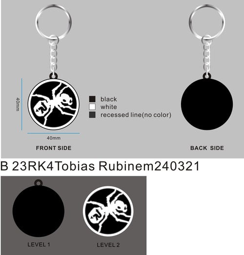 CUSTOM RUBBER KEYCHAIN-23RK4Tobias Rubinem240321