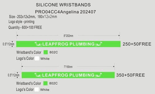 Custom Silicone Wristbands-PRO04CC4Angelina 202407